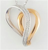Collar Comete Mujer in Oro Diamante GLB 734 - GLB 734
